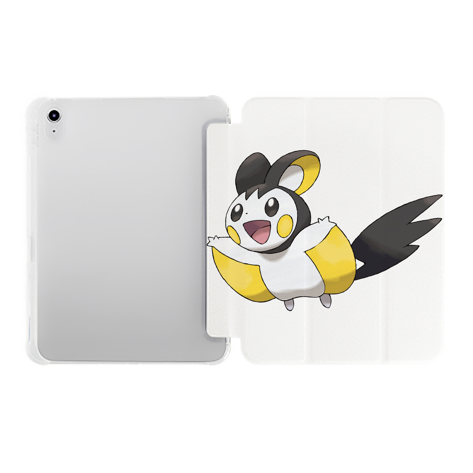 （画像用） ポケットモンスター Pokémon IPad ケース ペン収納付き 三つ折りスタンド PUレザー×シリコン 対応機種9.5/10.5/10.9インチ